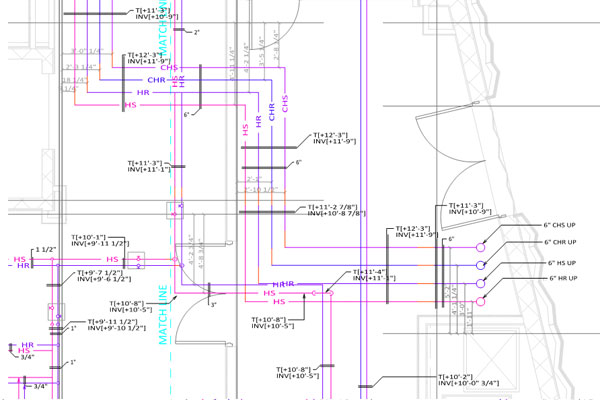 2D Ductwork drawing